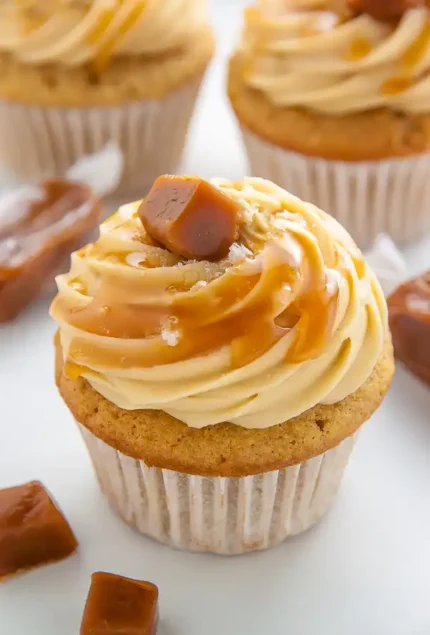 Salted Caramel Cup Cake