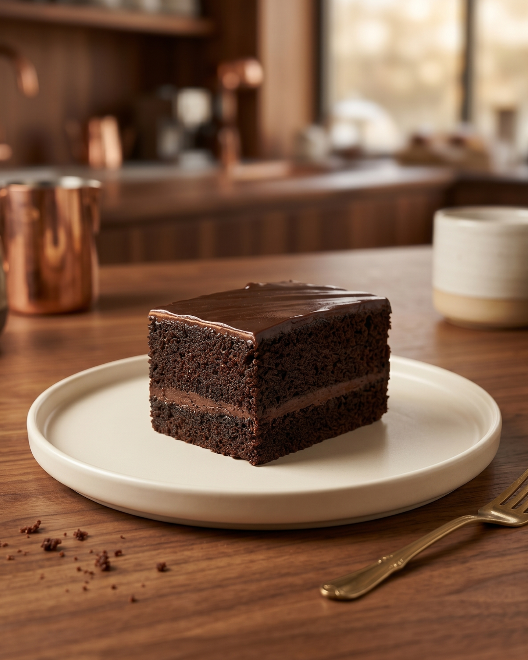 cake kitchen (2) Chocolate Fudge Pastry - Image 1